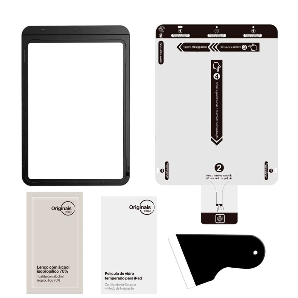 Protector de pantalla de vidrio, iPad 9ª generación, Transparente -  Original iPlace