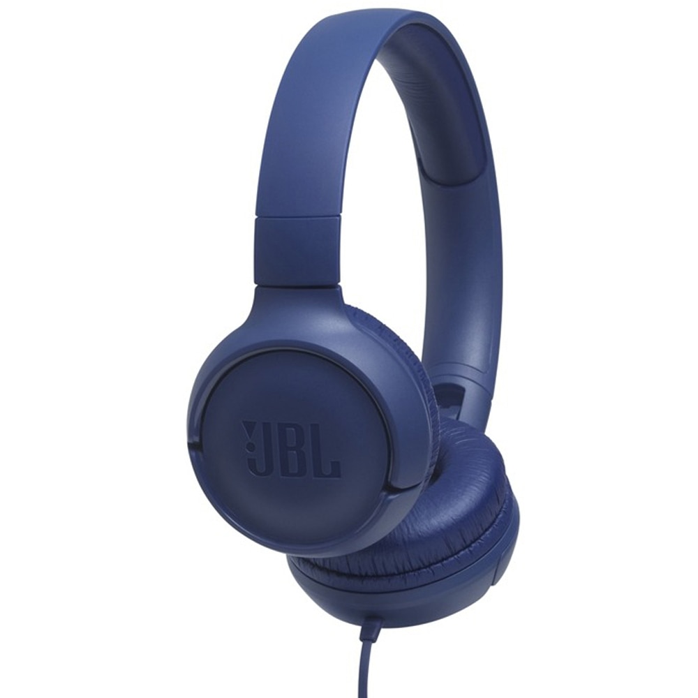 Auriculares JBL, Over Ear, Tune 500, Bluetooth, Azul