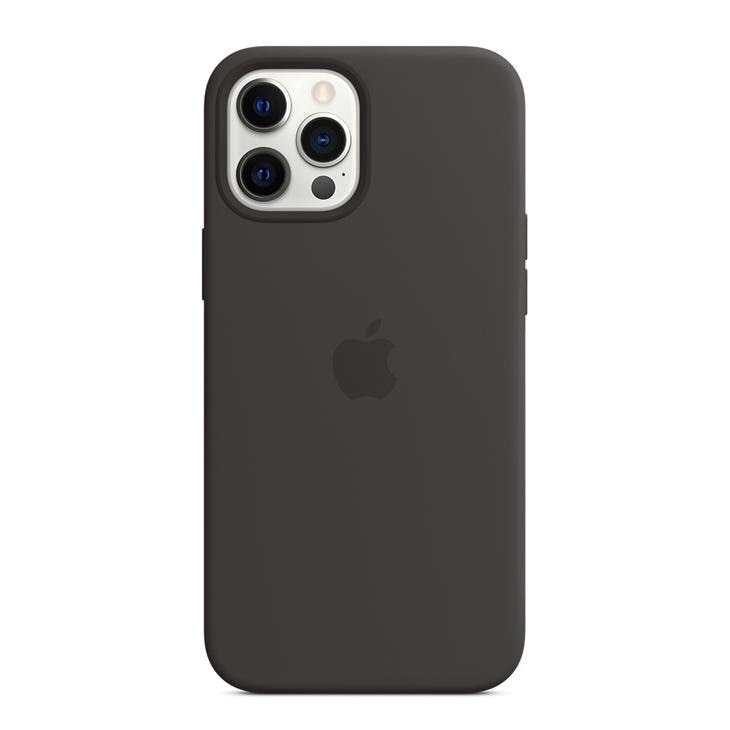 Funda con MagSafe iPhone 12 Pro Max, Apple - Silicona Negra
