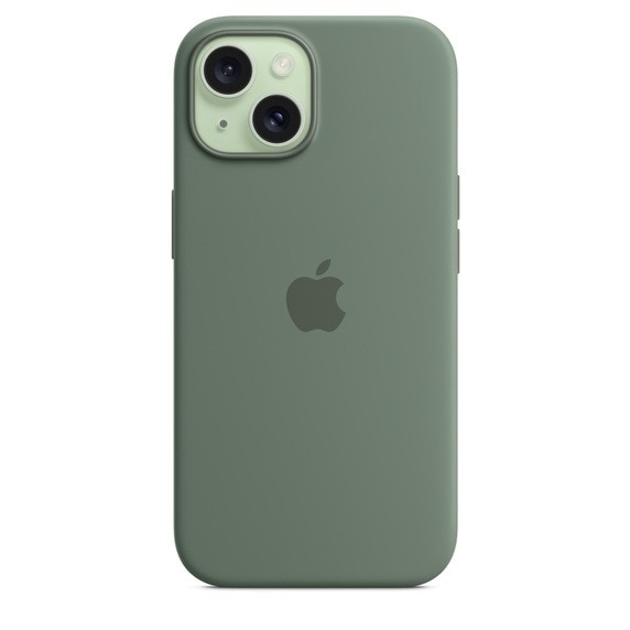 Funda de silicona Apple con MagSafe para iPhone 15 Pro - Guayaba