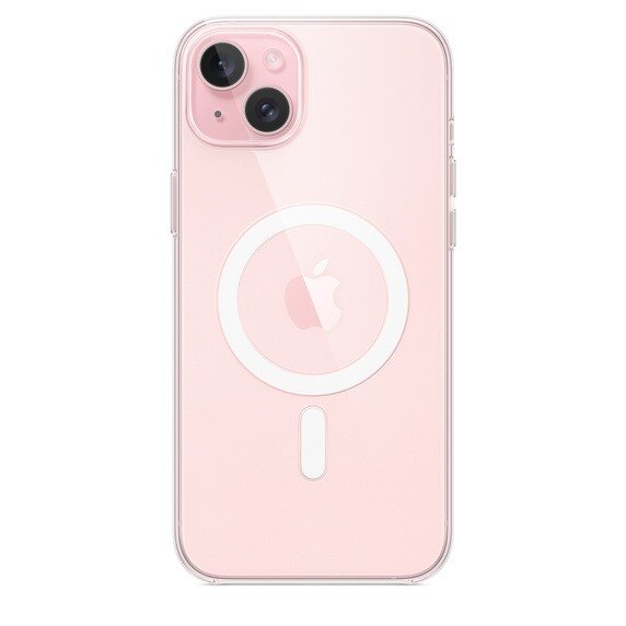 Funda de silicona con MagSafe para iPhone 15 Pro Rosa Pálido - Apple