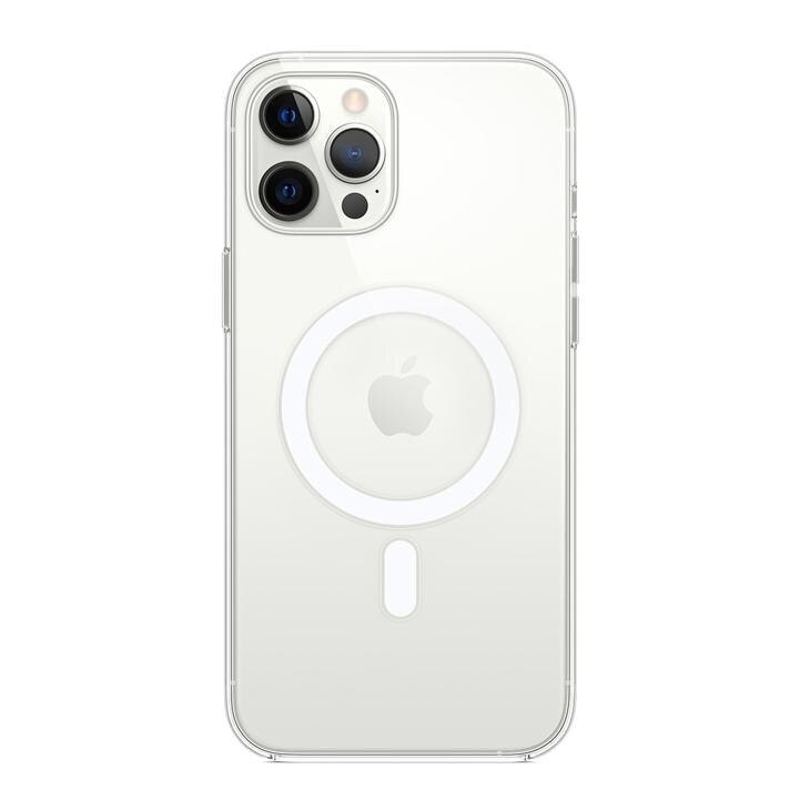Funda con MagSafe iPhone 12 Pro Max Apple, Silicona Transparente
