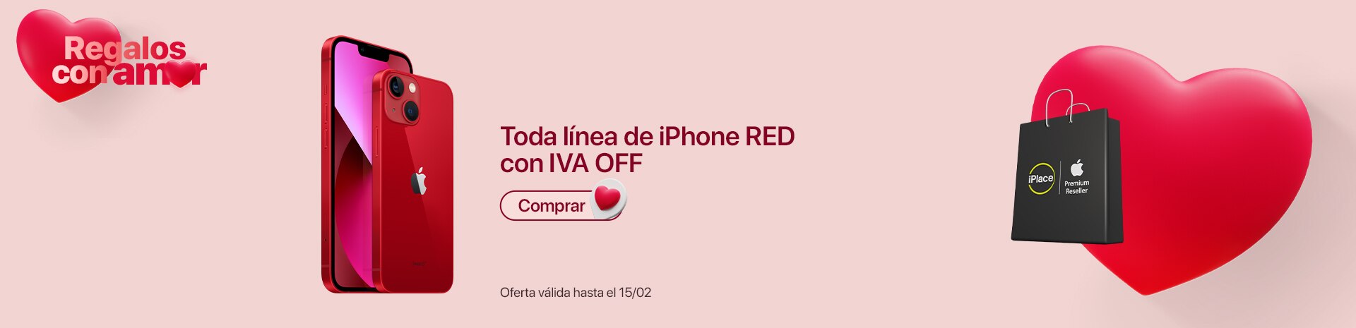 iPhone con IVA OFF | Regalos con Amor iPlace